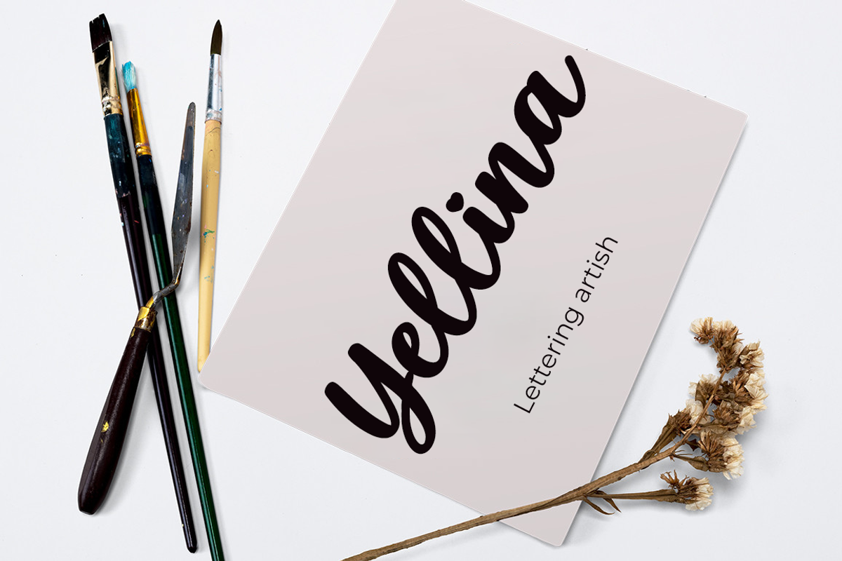 Guchie font with love, a Handwritten Font by cocodesign (Photo 6 of 7)