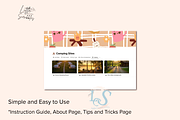 Digital Camping Journal & Organizer, a Websites & App Template by Little Creative Scribbles (Thumbnail 6 of 8)