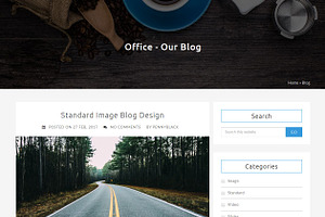 OFFICE - One Page WordPress Theme