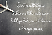 Saturday, a Script Font by FreshTypeINK (Thumbnail 7 of 7)