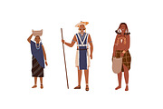 African tribes people set, a Person Illustration by Good Studio (Thumbnail 5 of 6)
