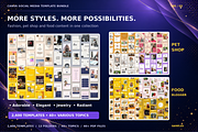 2600 Canva Social Media Templates, a Social Media Template by Ink Gallery (Thumbnail 5 of 7)
