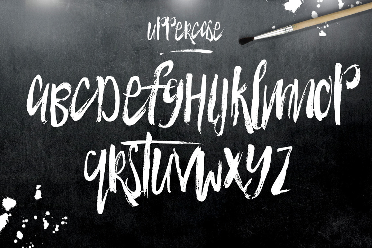 Torquay Hotel Brush Font preview 2