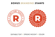 Postage Stamp Template Set (Updated), an Object Graphic by Krafti Lab (Thumbnail 8 of 14)