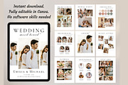 Wedding mood board Canva template, a Card Template by EvaTemplates (Thumbnail 5 of 8)