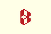 Letter B box logo design, a Branding & Logo Template by Amadul11 (Thumbnail 1 of 4)