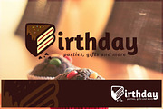 Birthday Cake Logo Template, a Branding & Logo Template by Zlaws (Thumbnail 2 of 5)