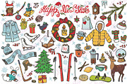 New year season.Doodle elements, an Illustration by Tatianakost49 (Thumbnail 1 of 2)