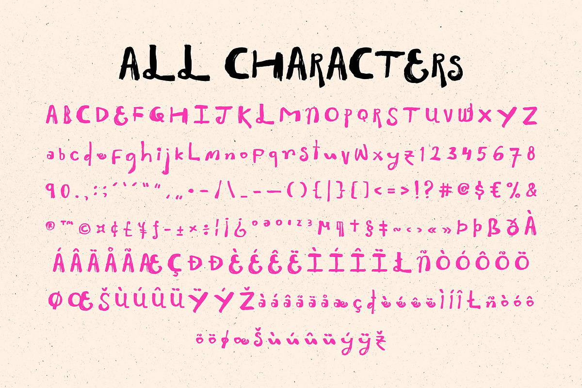 CS Gislan, a Handwritten Font by Craft Supply Co. (Photo 8 of 8)