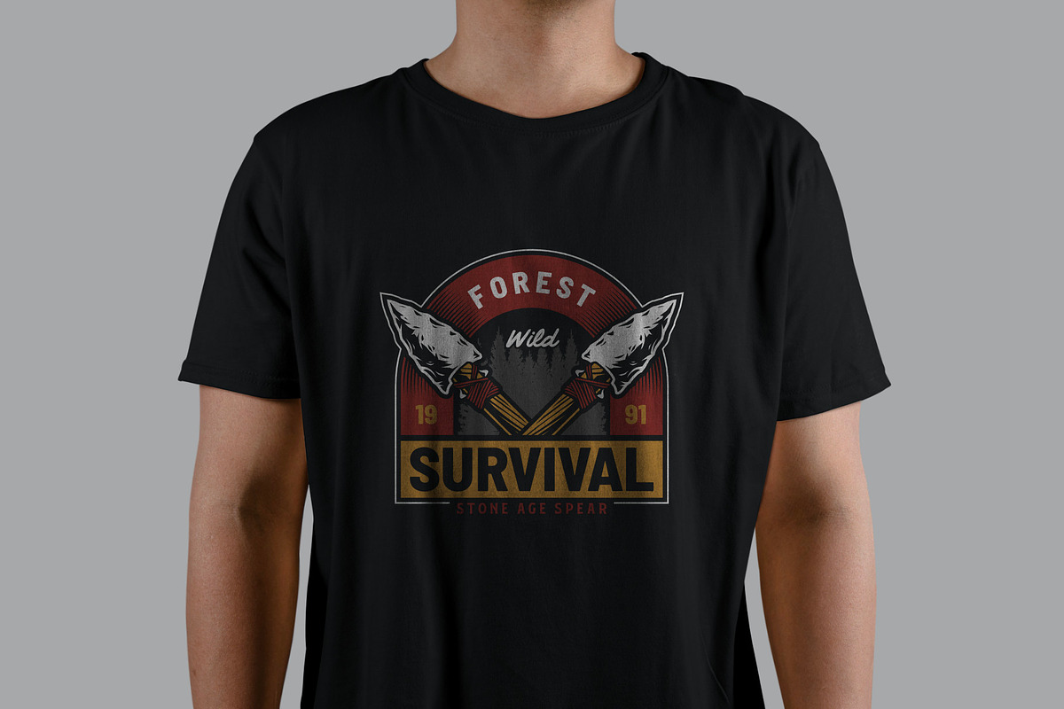 Survival Spear, an Illustration by Doniel Worx (Photo 2 of 2)