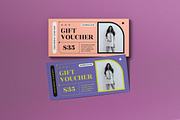 Gift Voucher, a Card Template by graphicook (Thumbnail 2 of 3)