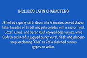 DW Miller Vintage Font Family, a Sans Serif Font by Walker Design Co. (Thumbnail 5 of 10)