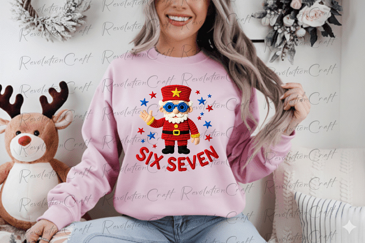Six Seven Nutcracker Yarn Crochet, an Illustration by OK Design (Photo 3 of 4)