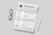 Resume/CV Template | Word & InDesign, a Resume Template by HiveArts (Thumbnail 5 of 6)