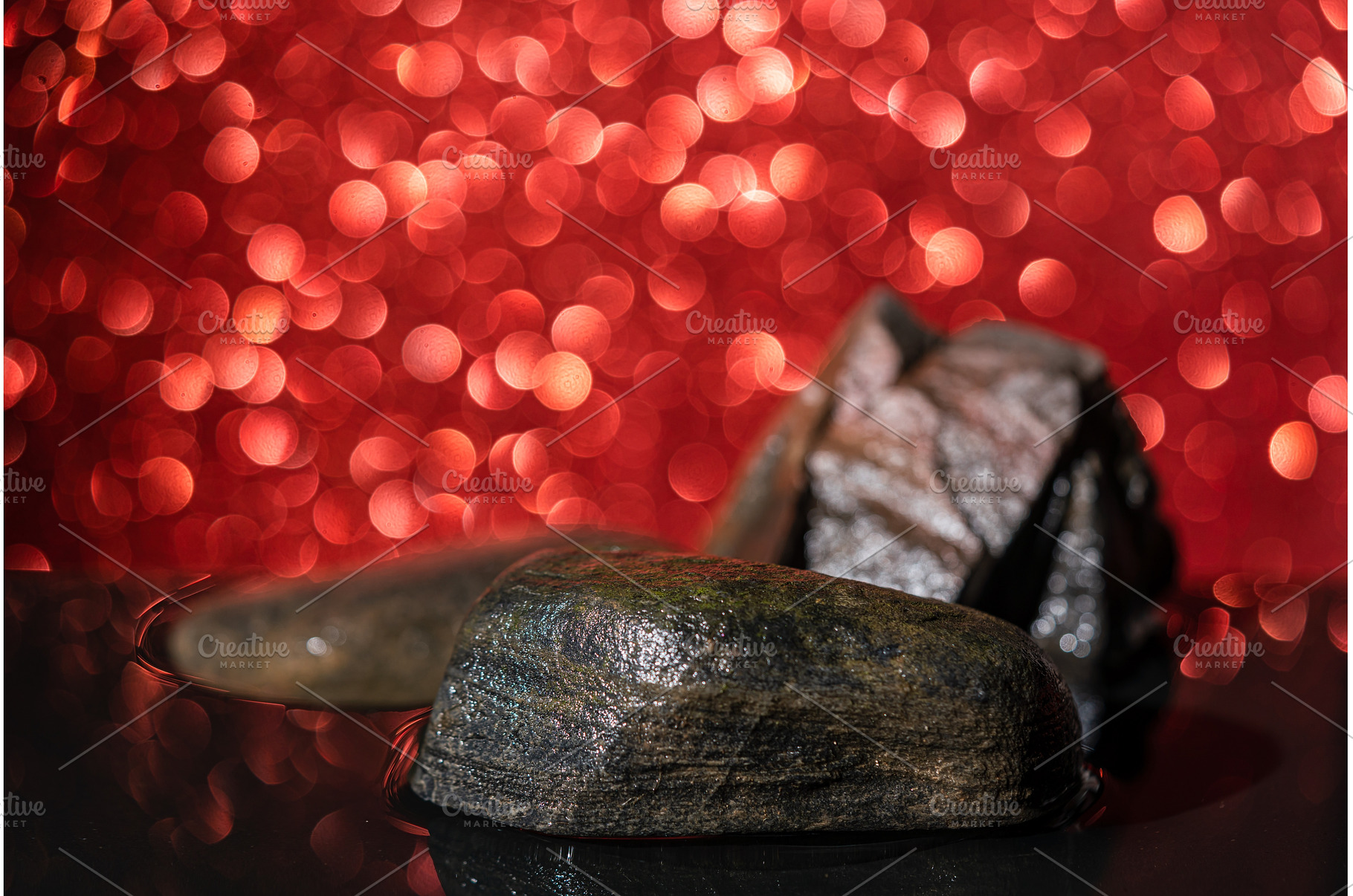 stone podium with water, a Nature Photo by piter.goskov