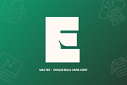 Masty - Unique Bold Sans Serif Font, a Sans Serif Font by Afkari Studio (Thumbnail 11 of 14)