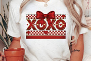 Retro XOXO Coquette Valentines PNG, an Illustration by Libby Wishes (Thumbnail 3 of 5)