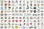 Hand Drawn Wedding Icons, an Icon by Lemonade Pixel (Thumbnail 1 of 3)