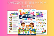 Beginning Letter Sounds for Kids, a Stationery Template by Designmela01 (Thumbnail 3 of 6)
