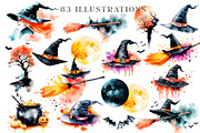 Halloween Illustrations clipart, an Object Graphic by Evgeniia (Thumbnail 4 of 15)
