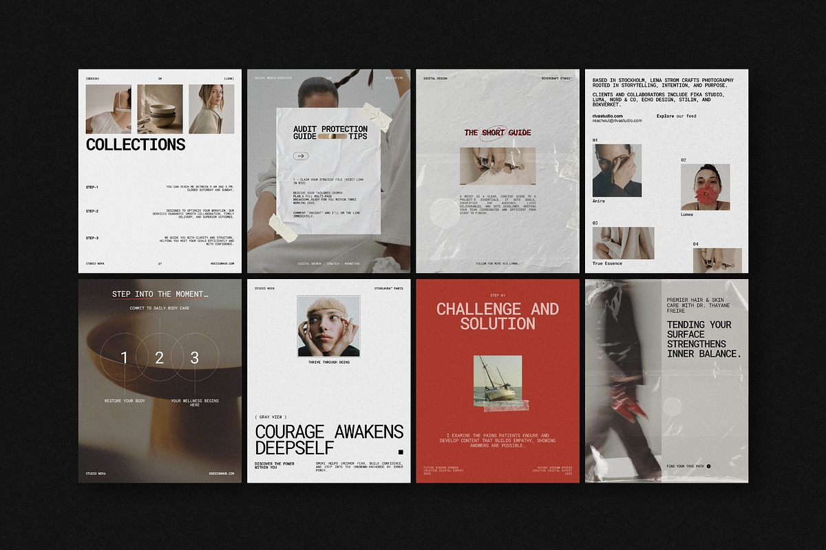 ZENO | Instagram Post Bundle, a Social Media Template by The Aesthetic Studio (Photo 10 of 10)