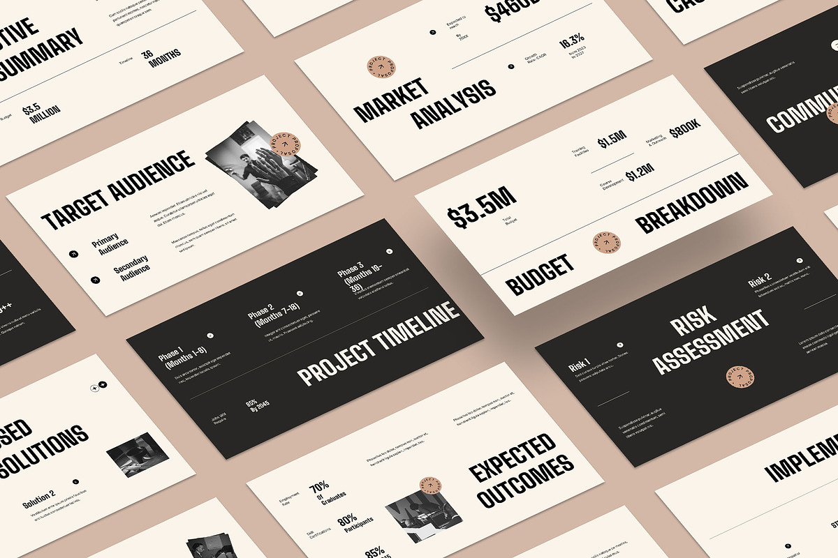 Project Proposal Keynote Template preview 5