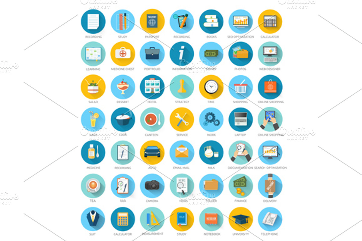 Set for web and mobile applications