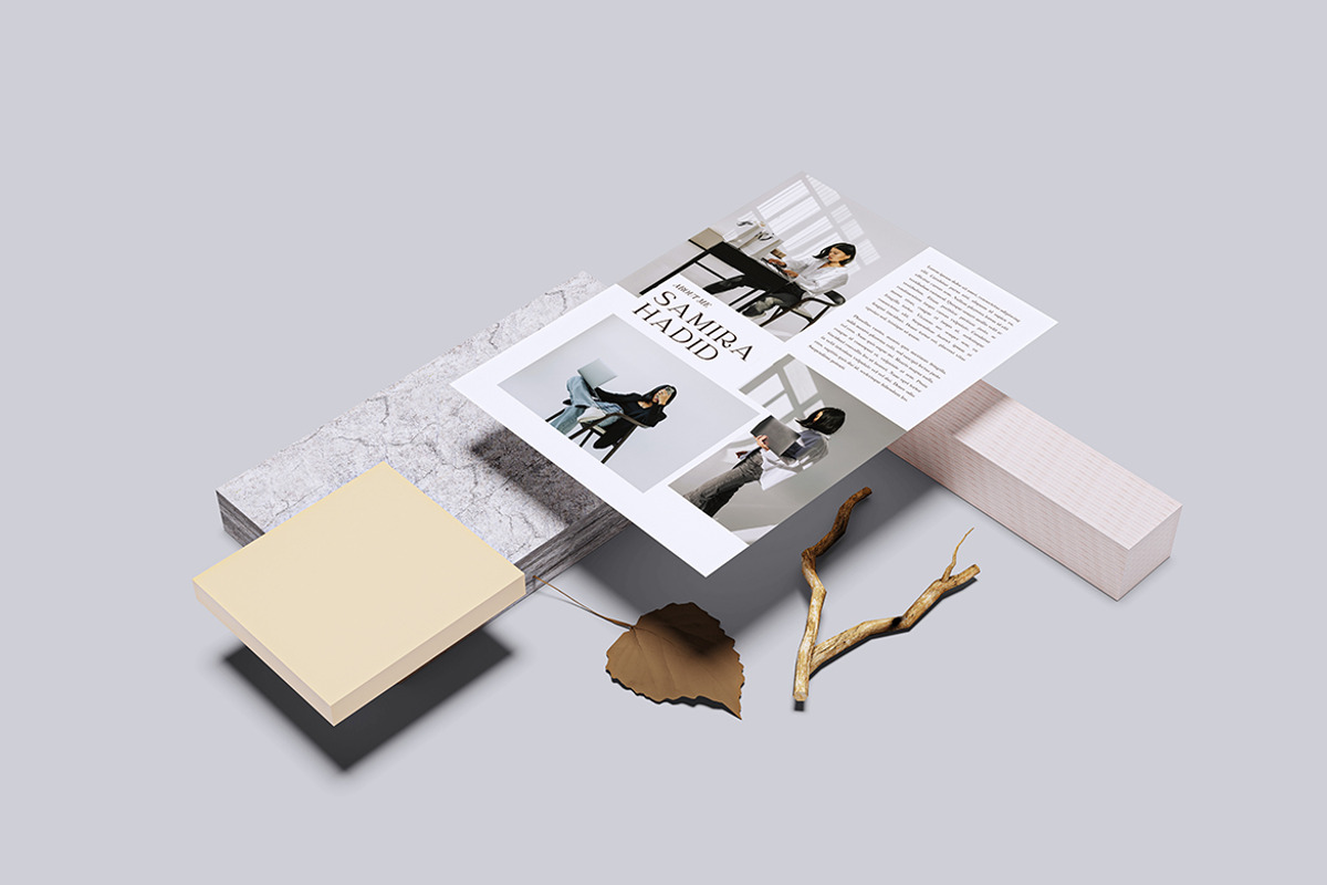 Flyer Wood Mockups, a Flyer Template by Creative_A23 (Photo 1 of 4)