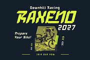 Slaxing - Sporty Display Font, a Sans Serif Font by twinstd (Thumbnail 6 of 10)