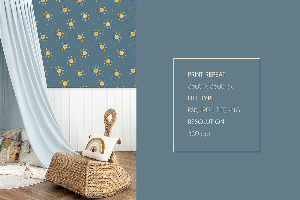 Cute Bunny Seamless Pattern | Kids, a Pattern Graphic by DijanaDesignShop (Photo 5 of 6)