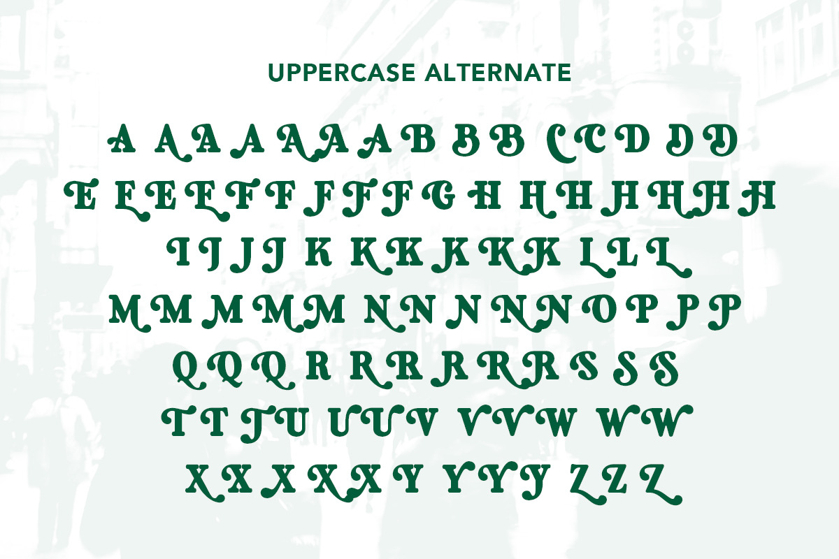 Breaking March - Groovy Bold Serif, a Serif Font by Sarid Ezra (Photo 11 of 11)
