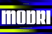 Modri - Bold Modern Grotesk Sans