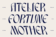 CS Fiore – Art Nouveau Font, a Sans Serif Font by Craft Supply Co. (Thumbnail 3 of 8)