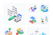 Animated Isometric Ecosystem Icons, a Duotone Icon by Vectors Market (Thumbnail 8 of 12)