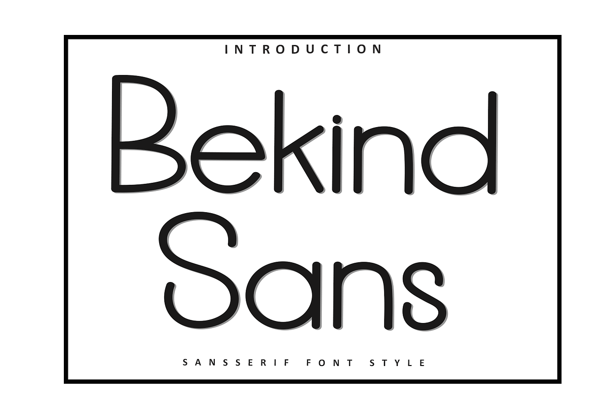 Bekind Sans, a Sans Serif Font by FreshTypeINK (Photo 1 of 8)