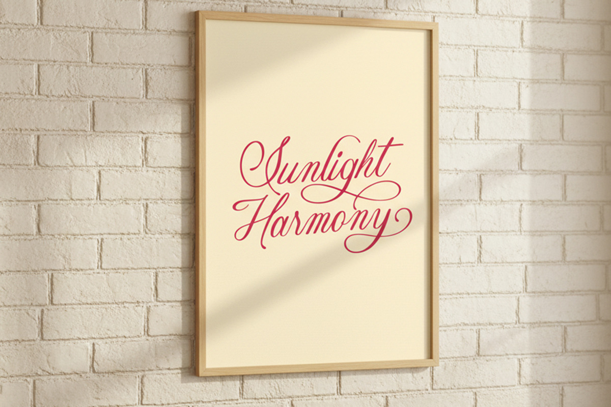 Dugora – Flourish Script Typeface, a Script Font by Arendxstudio (Photo 6 of 10)