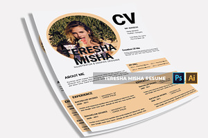 Teresha Misha CV & Resume