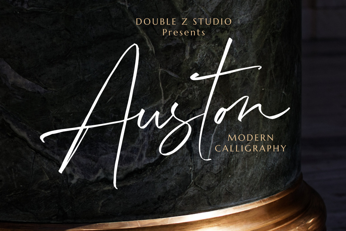 Auston - Modern Calligraphy