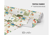 Summer Garden pattern Wildflowers, a Pattern Graphic by Milatoo (Thumbnail 3 of 3)