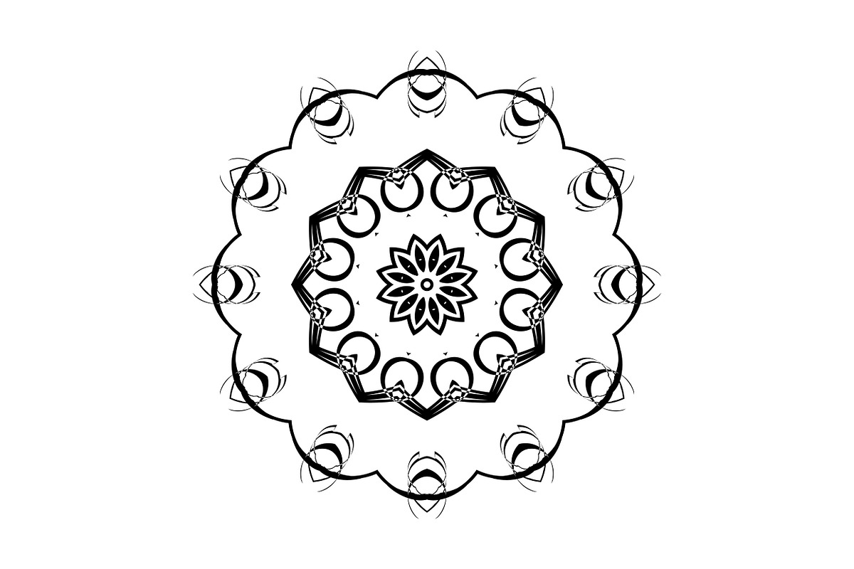 Spiritual Mandala Artwork Bundle, a Decorative Illustration by NJ Himel (Photo 80 of 104)