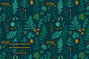 The emerald forest. Pattern design., a Pattern Graphic by MagicForestory (Thumbnail 3 of 4)