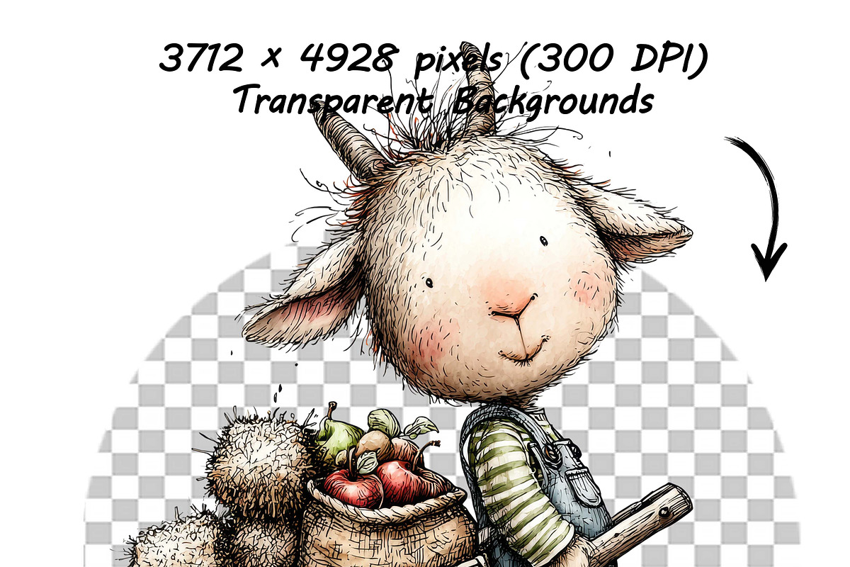 Valentine Farm Garden Animal Clipart, a Graphic by one-touch (Photo 7 of 18)