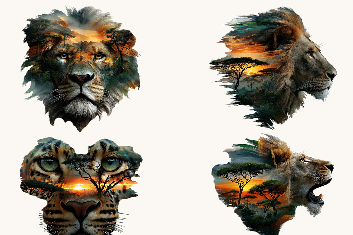 Nature Exposure Animals Clipart, an Animal Illustration by BusyDaydesign (Photo 4 of 9)