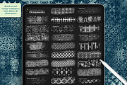 Pattern Decay brushes for Procreate, a Brush Add-On by AJ Brushes (Thumbnail 6 of 8)