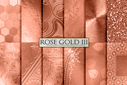 Rose Gold Foil Background Textures, a Texture Graphic by Paper Element (Thumbnail 5 of 5)