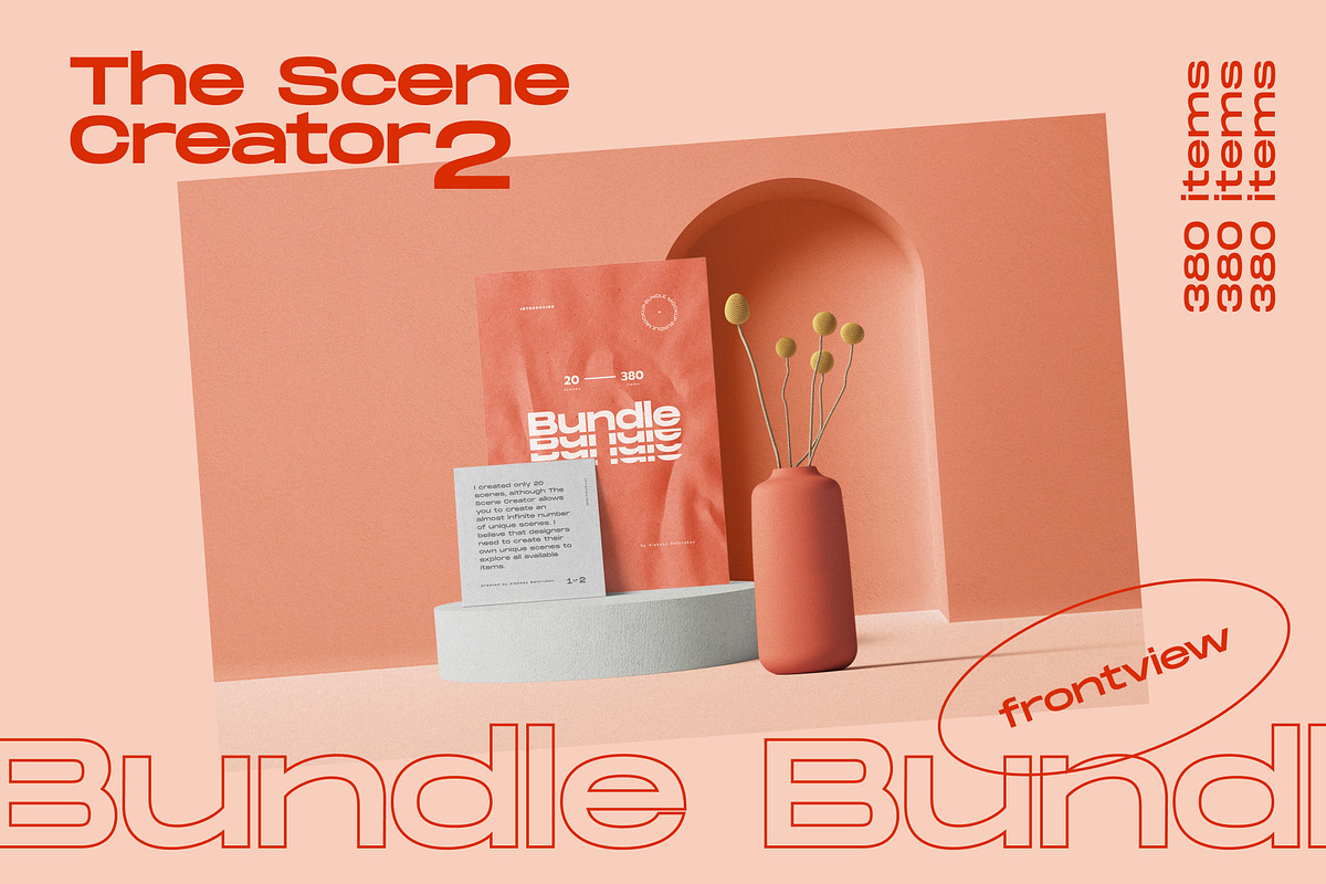 50%OFF The Scene Creator 2 - front, a Packaging Mockup by Creatoom (Photo 44 of 44)