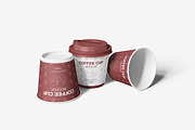 Coffee Cup Mockup, a Cups & Container Mockup by Indah (Thumbnail 4 of 6)