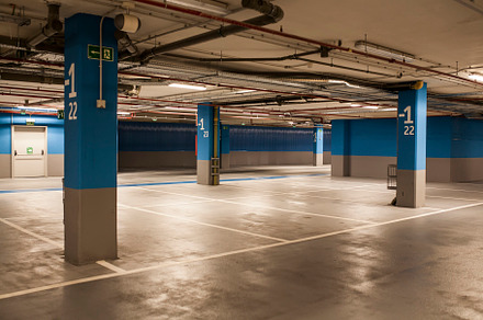Parking containing urban, automobile, and lot
