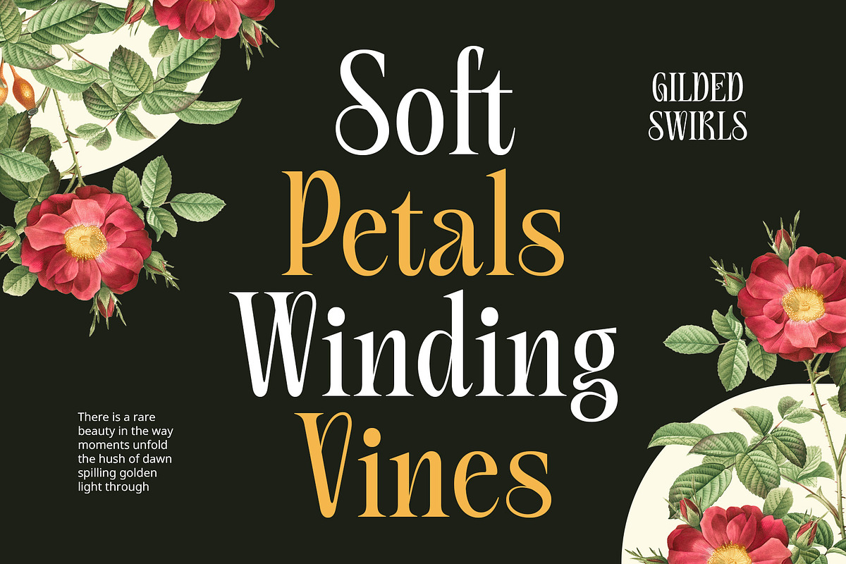 CS Quinoa – Art Nouveau Font, a Serif Font by Craft Supply Co. (Photo 2 of 8)