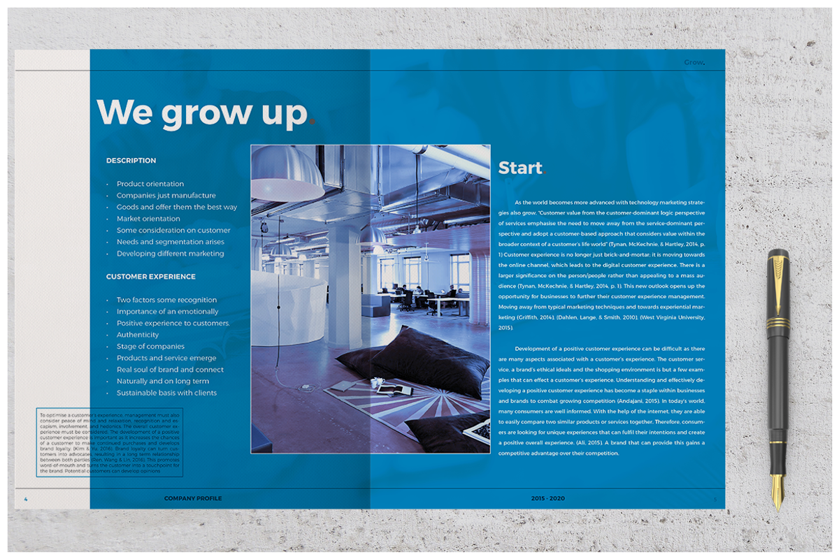 Grow. Company Profile, a Brochure Template by Boris Cupac (Photo 4 of 17)